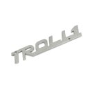Schriftzug (Plakette aus Aluminium) "Troll"...