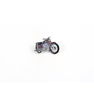 Anstecknadel / Emblem / Pin Motorrad AWO Sport rot
