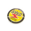 AWO-Emblem Emailleschild (D=130mm)