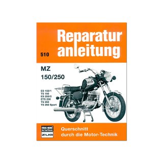 Buch Reparaturhandbuch (Reprint der 7. Auflage 1975) MZ  ES150/1, TS150, ES250/2, ETS250, TS250 und TS250 Sport