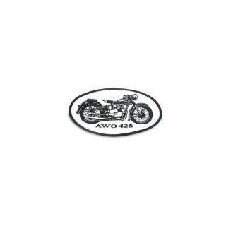 Aufnäher / Emblem / Patch Motorrad "AWO Touren"