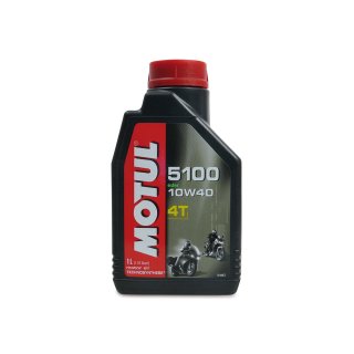 Motorenöl (4 Takt) MOTUL 5100 4T (10W-40 HD) halbsynthetisch (1,00 Liter)