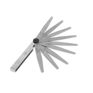 Werkzeug - Abstandslehre / F&uuml;hllehre (0,05 bis 0,80mm) (10 Blatt)