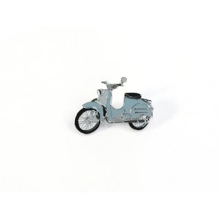 Anstecknadel / Emblem / Pin Moped KR 50 hellblau