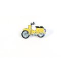 Anstecknadel / Emblem / Pin Moped KR 51 gelb