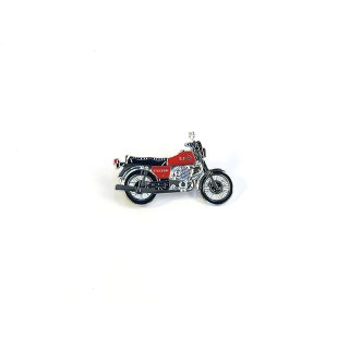 Anstecknadel / Emblem / Pin Motorrad MZ ETZ 250 rot