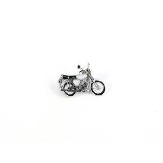 Anstecknadel / Emblem / Pin Moped S 51 schwarz/weiß
