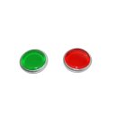 Satz - Kontrollglas IFA/FER (D=16,00mm) grün + rot...
